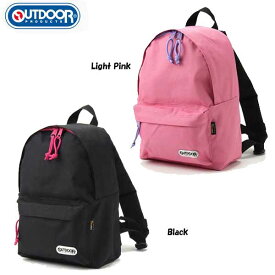 アウトドアプロダクツ 6231 7L デイパックS OUTDOOR PRODUCTS DAY PACK S リュックサック　リュック　鞄　バッグ　アウトドア 410 Black 436 Light Pink