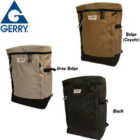 ジェリー GEF0002 マジックフラッシュボックスパック GERRY MAGIC FLASH BOX PAC リュックサック リュック 鞄 バッグ アウトドア カジュアル BE BEIGE(COYOTE) BK BLACK GY GRAY BEIGE