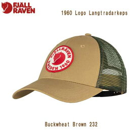 フェールラーベン 78138 232 Buckwheat Brown 1960 ロゴ トラッカーキャップ FJALL RAVEN 1960 Logo Langtradarkeps キャップ メッシュキャップ トラッカーキャップ 帽子 北欧 ユニセックス 男女兼用 Buckwheat Brown