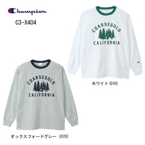 �X�[�p�[�Ċ��N���A�����X�n�߂܂����I �`�����s�I�� C3-X404 �����O�X���[�uT�V���c Champion L/S T-SHIRT �z���C�g(010) �I�b�N�X�t�H�[�h�O���[ (070)�J���t�H���j�A�B�̃��Z�~�e���������t�߂�COAR