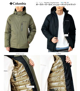 BLACKFRIDAYS 500~N[|zzipA11/27 1:59܂Łj RrA WE3085 I[Nn[o II CV[ebhWPbg Columbia Oak Harbor II Insulated Jacket 񂵗͂̍킽 010 Bla