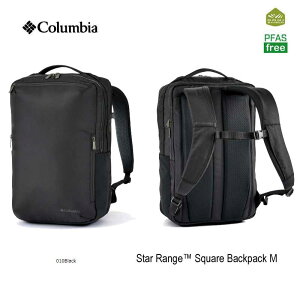 23L �R�����r�A PU8672 010 �X�^�[�����W�X�N�G�A�o�b�N�p�b�NM 23L �u���b�N Columbia Star Range? Square Backpack M Black �X�^�C���b�V���Ŏ��p�I�ȃr�W�l�X�d�l�̃o�b�N�p�b�N