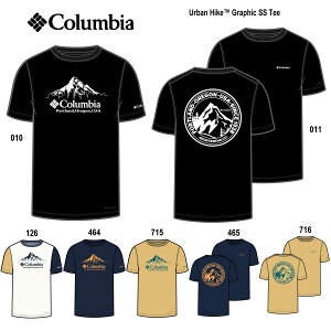 NAXΏۏi(ԕis) RrA PM0616 A[onCNOtBbNV[gX[uTVc Columbia Urban Hike? Graphic SS Tee LxȃJ[WJAEghA[hY