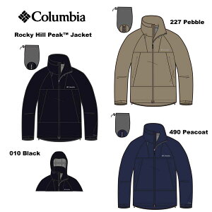 RrA PM0935 bL[qs[NWPbg Columbia Rocky Hill Peak? Jacket SnƋ@\˔h@\IjebN2.75C[i2.75wj̃CWPbg AEghA ^E