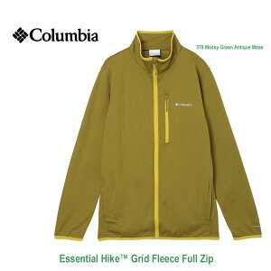 �R�����r�A AE3276 �G�b�Z���V�����n�C�N�O���b�h�t���[�X�t���W�b�v Columbia Essential Hike? Grid Fleece Full Zip �����Y �t���[�X �y�ʂŕۉ��͂̍����O���b�h�t���[�X�W���P�b�g 010 Black 464 Collegiate Na