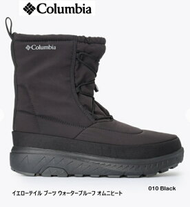 �R�����r�A YU2586 �C�G���[�e�C�� �u�[�c �E�H�[�^�[�v���[�t �I���j�q�[�g�@Columbia YELLOWTAIL? BOOT WP OH �ۉ��E�h���̋@�\���������C���T���[�V�����u�[�c �yYELLOWTAIL�V���[�Y�z 010 Black �u��