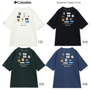 �R�����r�A PG7093 �X�^�b�N�u���b�N�O���t�B�b�N�V���[�g�X���[�uT�V���c Columbia Stuck Brook? Graphic S/S Tee 010 125 370 478 �����Y Columbia�̃A�[�J�C�u���x�����g�p�����q�X�g���J���ȃO���t�B�b�N�f