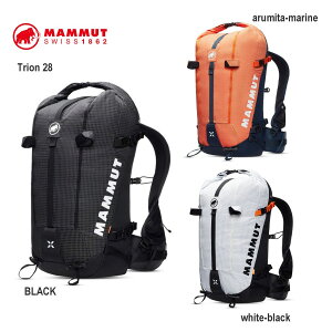 �}���[�g 2520 03832 �g���I�� 28 MAMMUT Trion 28 �������E�ϖ��Ր��ɗD�ꂽTrion�V���[�Y �y�����K�Ȕw�����S�n�Ɣ��Q�̑ϋv��