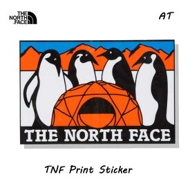 ザ ノースフェイス　NN32348 AT TNF プリントステッカー The North Face TNF Print Sticker NN32348 アンタークティカ(AT)