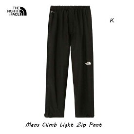 ザ ノースフェイス NP62304 ウエストが大きいサイズ: BM , BLあります！ クライムライトジップパンツ （メンズ） The North Face Mens Climb Light Zip Pant ブラック(K) 雪対策 防水 レイン パンツ GORE-TEX PRODUCTS 3層素材