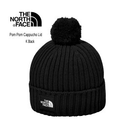 ザ ノースフェイス NN42331 K Black ポン ポン カプッチョリッド（ユニセックス） 帽子　ビーニー The North Face Pom Pom Cappucho Lid NN42331 ブラック(K)