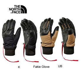 ザ ノースフェイス NN62330 K UB フェイキーグローブ（ユニセックス） The North Face Fakie Glove スノースポーツ全般で使いやすい 防寒防水グローブ 防水透湿性に優れるハイベントのメンブレンをインサート