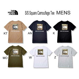 ザ ノースフェイス NT32357 ショートスリーブ スクエア カモフラージュ ティー（メンズ） THE NORTH FACE Mens S/S Square Camoflage Tee KT AN K W Z MO