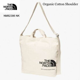 ザ ノースフェイス NM82386 オーガニックコットンショルダー The North Face Organic Cotton Shoulder ナチュラル×ブラック(NK)