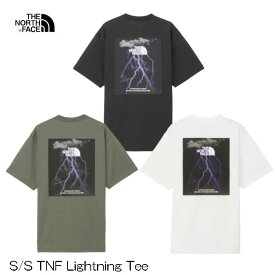 ザ ノースフェイス NT32457 NT W K ショートスリーブ TNF ライトニング ティー（メンズ） THE NORTH FACE S/S TNF Lightning Tee ホワイト(W) ブラック(K) ニュートープ(NT)