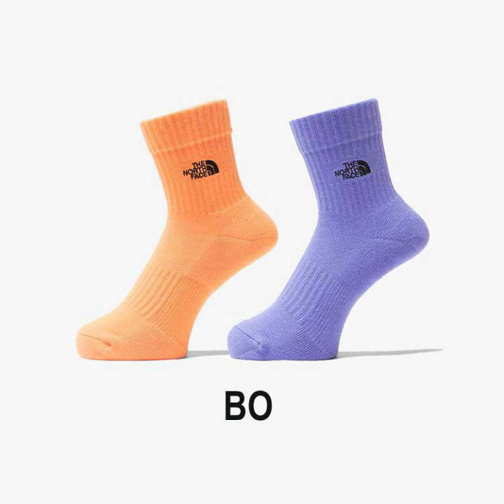 ザ・ノース・フェイス NN82310 TNF ロゴ 2P クルー(ユニセックス) The North Face TNF Logo 2P Crew  TNFブラック × TNFホワイト(KW) ダークモクグレー×ライトモクグレー(DL) ,DK (NEW)  デミタッセブラウン×ダックグリーン・DD