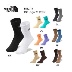 ザ・ノース・フェイス NN82310 TNF ロゴ 2P クルー(ユニセックス) The North Face TNF Logo 2P Crew TNFブラック × TNFホワイト(KW) ダークモクグレー×ライトモクグレー(DL) ,DK (NEW) , デミタッセブラウン×ダックグリーン・DD