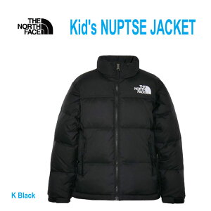 160cm܂I UEm[XEtFCX NDJ92531 LbY kvVWPbgiLbYj @ The North Face Kid's NUPTSE JACKET ubN(K)