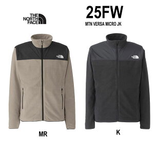ザ・ノース・フェイス NL72504 マウンテンバーサマイクロジャケット メンズ フリースジャケット The North Face Mountain Versa Micro Jacket ブラック K , マッシュルーム・MR