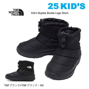UEm[XEtFCX NFJ52280 kvV u[eB S V[giLbYj The North Face K Nuptse Bootie Logo Short TNFubN×TNFubNEKKi2025NH~J^OfڃJ[jh q LbY