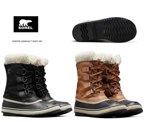 o׍݌ɂ͂I@ \ NL5175 011 224 fB[X EC^[J[jo EH[^[v[t SOREL Winter Carnival WP EBY Xm[u[c@h@hu[c 011 Black, Stone 224 Camel Brown
