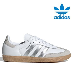 �A�f�B�_�X �I���W�i���X �T���o �����Y ���f�B�[�X �X�j�[�J�[ 23.0cm-29.0cm �z���C�g �V���o�[ adidas originals SAMBA OG JI2725 WHITE SILVER �V���[�Y