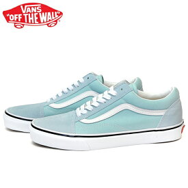 SALE バンズ オールドスクール スニーカー メンズ レディース ローカット スケートシューズ 定番 ブルー VANS OLD SKOOL COLOR THEORY CANAL BLUE VN0007NTH7O 靴 くつ クツ