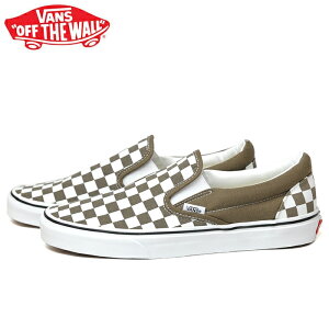 oY NVbNXb| Xj[J[ 23.0cm-29.0cm x[W Y fB[X VANS CLASSIC SLIP-ON (CHECKERBOARD) COLOR THEORY WALNUT VN000BVZ1NU LoX `FbN `FbJ[{[h