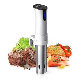 【期間限定、レビュー特典】Beemyi 低温調理器 真空調理器 スロークッカー 24時間予約機能 保温機能付き 低温調理器具 タッチパネル 1000Wハイパワー 水温精確制御クッカー コンパクト軽量 家庭用 日本向けに設計 日本語取扱説明書