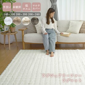 【メー希より最大72％OFF★在庫一掃SALE】 洗える ファー マルチカバー 寝具カバー ラグ 低ホルム 床暖房 ホットカーペット 140×200 200×200 200×240 北欧 韓国インテリア リビング おしゃれ オールシーズン もこもこ ふわふわ 秋 冬 ER-020