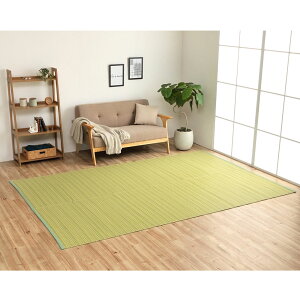 【★ポイント3倍〜10/27 9:59迄】国産 い草調 洗える ござ ラグ ラグマット カーペット おしゃれ バルカン 約425×340cm(団地間10畳) 10帖 国産 日本製 ペット 赤ちゃん 春 夏 カジュアル 新生活