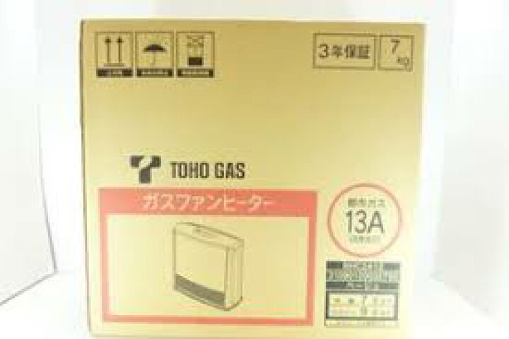 楽天市場】東邦ガス 〜9畳ガスファンヒーター RHC2412 都市ガス13A 