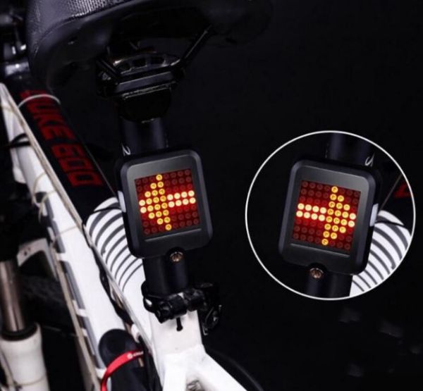 自転車 ライト テールライト サイクリングの安全警告ライト 付き USB充電式スポーツ・アウトドア 自転車・サイクリング