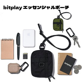 bitplay エッセンシャルポーチ リップストップ ストラップ付属