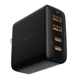AUKEY(オーキー) USB充電器 Omnia II Mix 100W PD対応 USB-A 2ポート/USB-C 2ポート