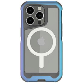 iPhone15 Pro ケースゴーステック MagSafe対応 耐衝撃アルミケース アトミックスリム プリズム