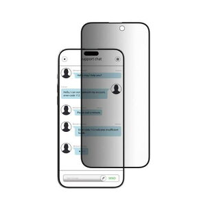 SwitchEasy Glass Privacy iPhone16 Pro Max Transparent