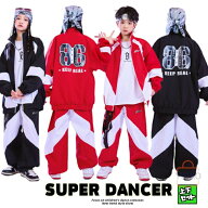 ウィンドブレーカー キッズ ダンス衣装 上下 ジャージ ヒップホップ 衣装 ダンスファッション ダンスウェ…