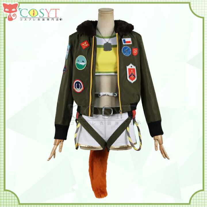楽天市場 ウマ娘 プリティーダービー マヤノトップガン 勝負服 フライトジャケット コスプレ衣装 コスチューム カジュアルウェア カッコいい レディース へそ出し 仮装 変装 コスプレ Cosplay ゲーム イベント パーティ Cosyt