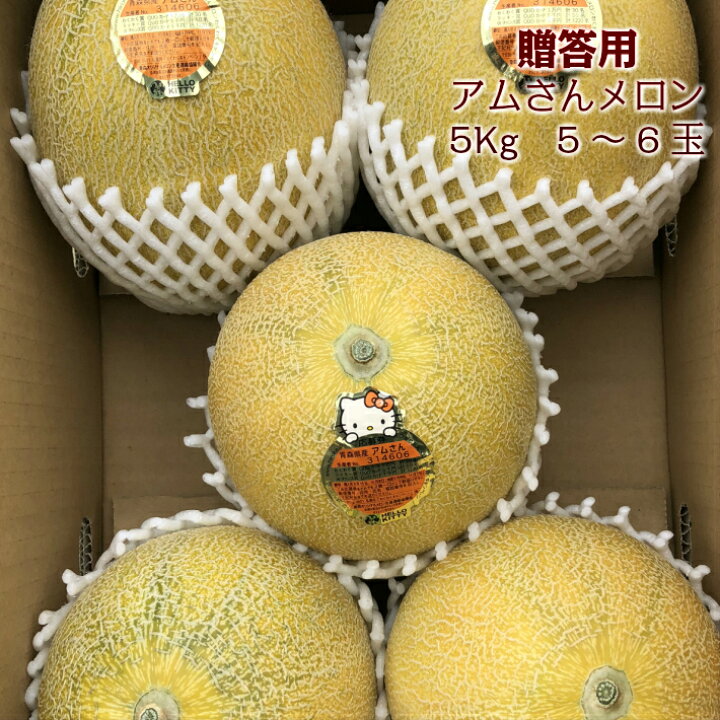 楽天市場】○送料無料○青森県産 つがりあんメロン アムさんメロン 秀 