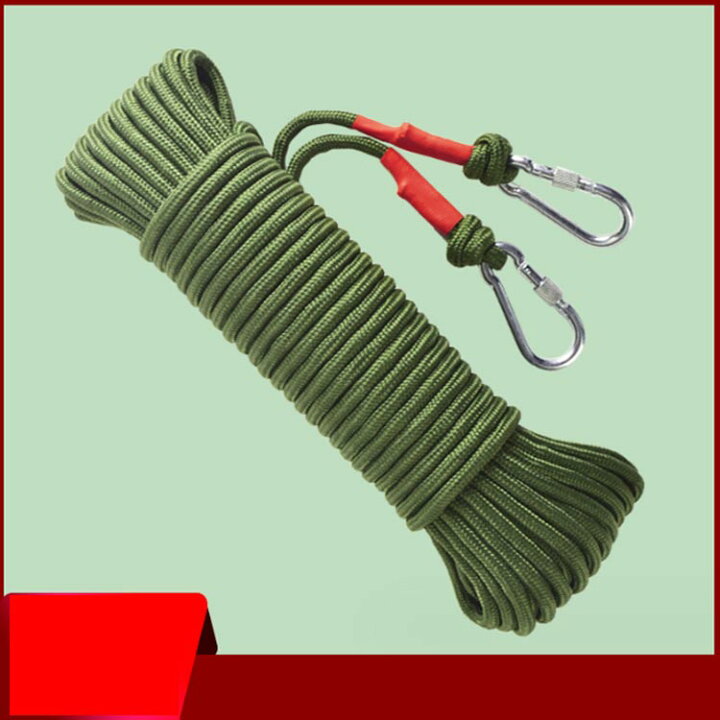 楽天市場】直径8mm ロープ 長さ10m/15m/20m/30m アウトドア 