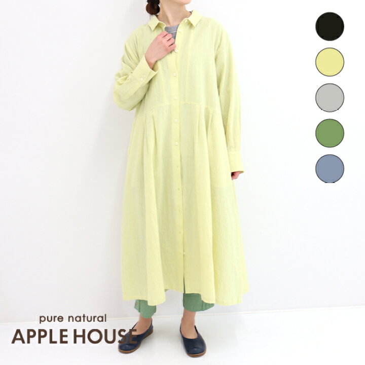 楽天市場】30%OFF セール アップルハウスセミットワンピース（コットン 