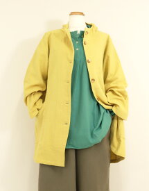 【難あり・訳あり】アップルハウスメランシャツジャケット（コットン100％） 羽織り 裏なしジャケット 春 ツイルガーゼ 綿 日本製 天然素材 レディース