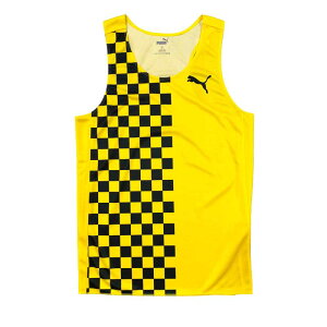 PUMA SINGLET HF CHECKER exclusive コイケスポーツオリジナル シングレット プーマ メンズランニングウェア wpum(pumrt202458) rtank