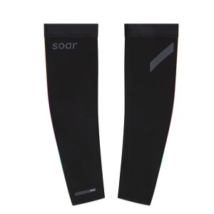 SOAR Running ARM SLEEVES black �����j���O 2025AW wso(aw25sa8mwblack)