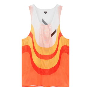 SOAR Running Mens RACE VEST orange red white �����Y�����j���O�E�F�A 2025AW wsom(aw25sv7morangeredwhite)