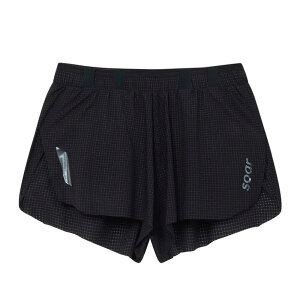 SOAR Running Mens MARATHON SHORTS Black �����Y�����j���O�E�F�A 2026SS wsom(ss26ss1mblk)
