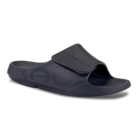 【最短即日発送】　 ウーフォス OOFOS OOahh Sport Flex-blkmtx (ウーアー スポーツフレックス) リカバリーサンダル 正規品 slide(ooahhspflx-blkmtx)