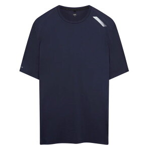 SOAR Running Mens Eco Tech T navy �����Y�����j���O�E�F�A 2025AW wsom(aw25st2mnavy)