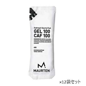 MAURTEN GEL100 CAF100 1���i12�܃Z�b�g�j�T�v�������g �����e�� MAURTEN JAPAN ���K�̔��X(gel100caf10)